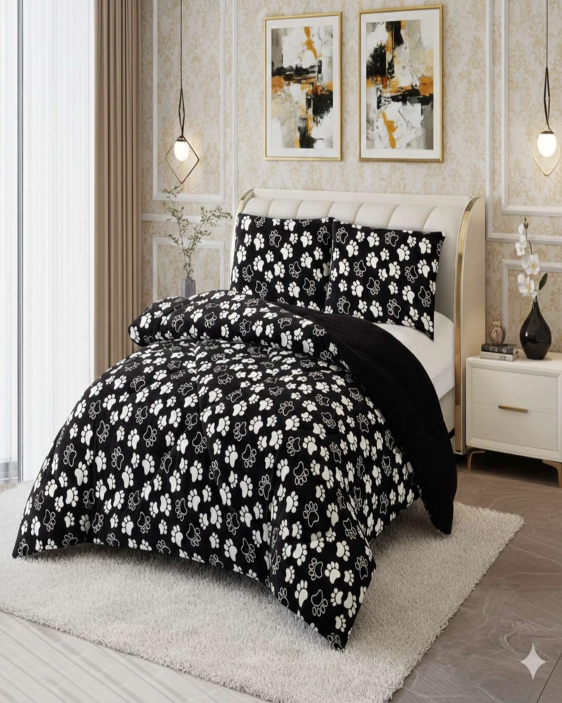 CUBRECAMA PLUMON CHIPORRO 2 PLAZAS EXTRA SUAVE TE RMICO PREMIUM - 5