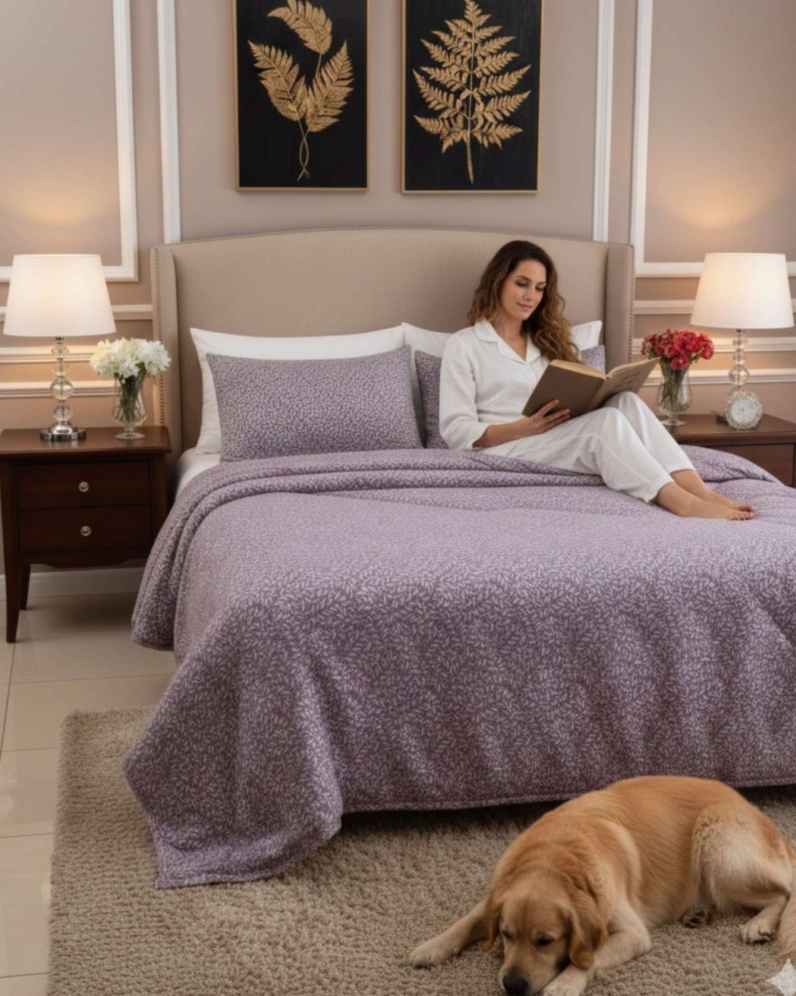 JUEGO DE PLUMON NORDICO LIGERO 2 PLAZAS + 2 ALMOHADAS - 3