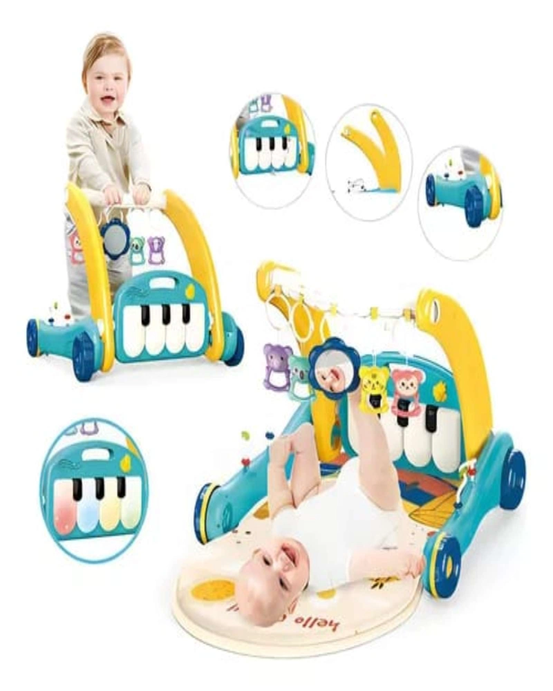 ANDADOR AJUSTABLE CON GIMNASIO MUSICAL PARA BEBES - 4