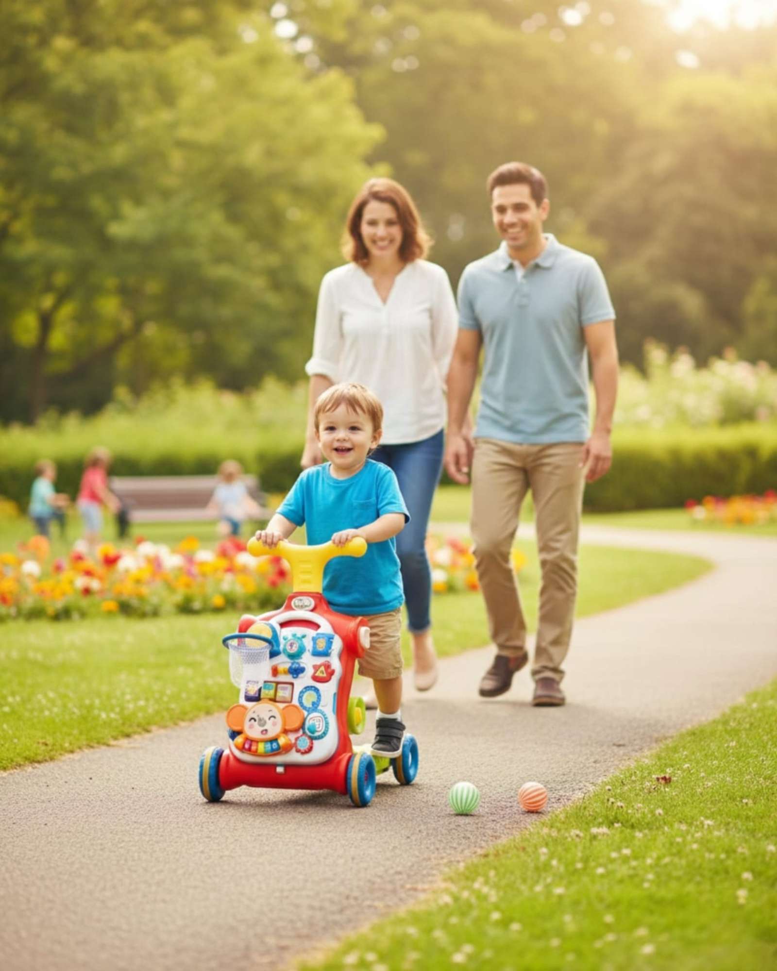 CAMINADOR MODELO SCOOTER MUSICAL MULTIFUNCIONAL 5 EN 1 - 1