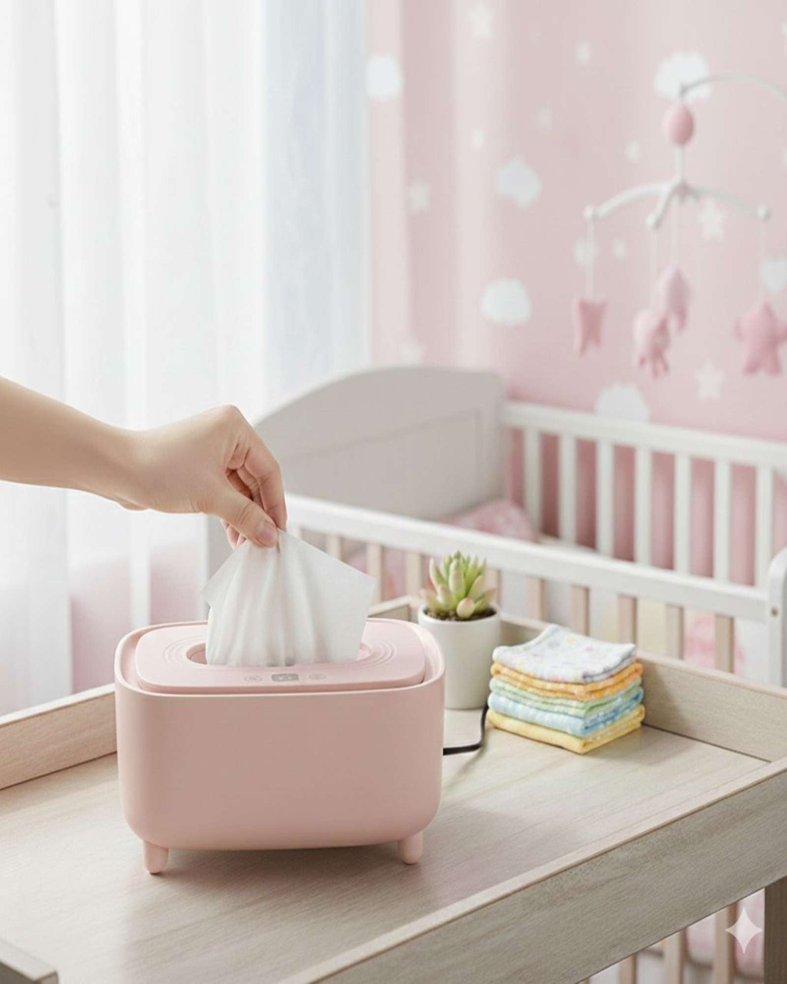 CALENTADOR DE TOALLITAS HUMEDAS PARA BEBE  CON USB - 1