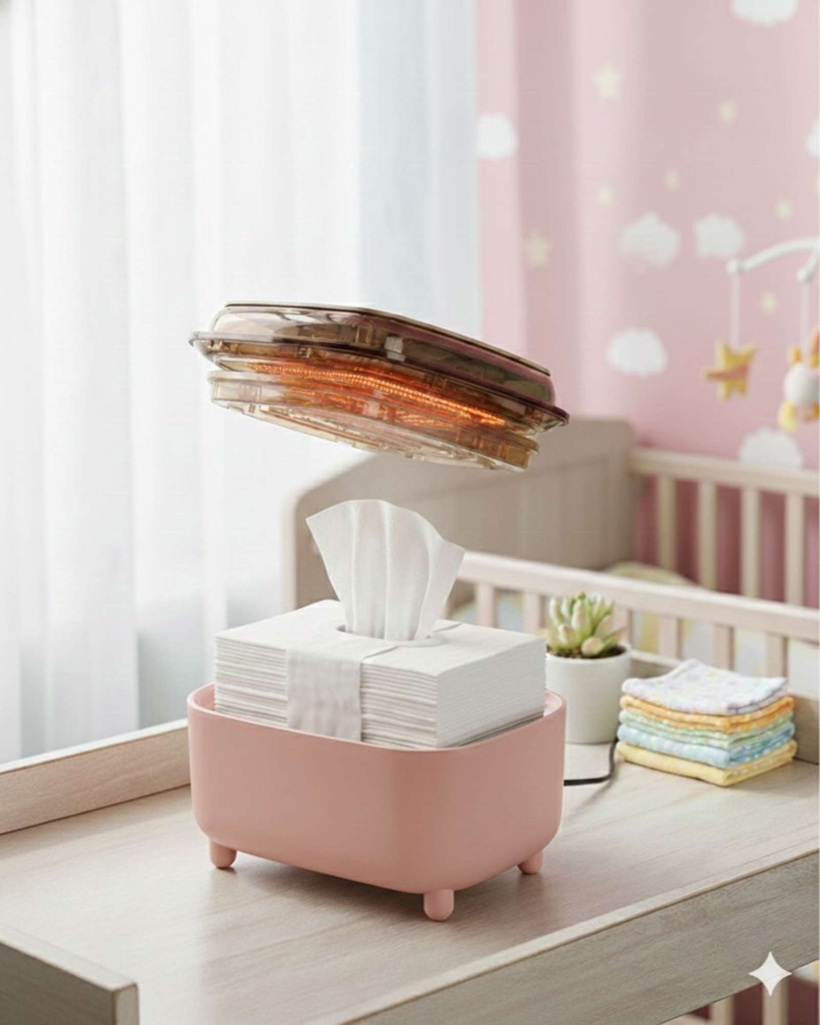 CALENTADOR DE TOALLITAS HUMEDAS PARA BEBE  CON USB - 3