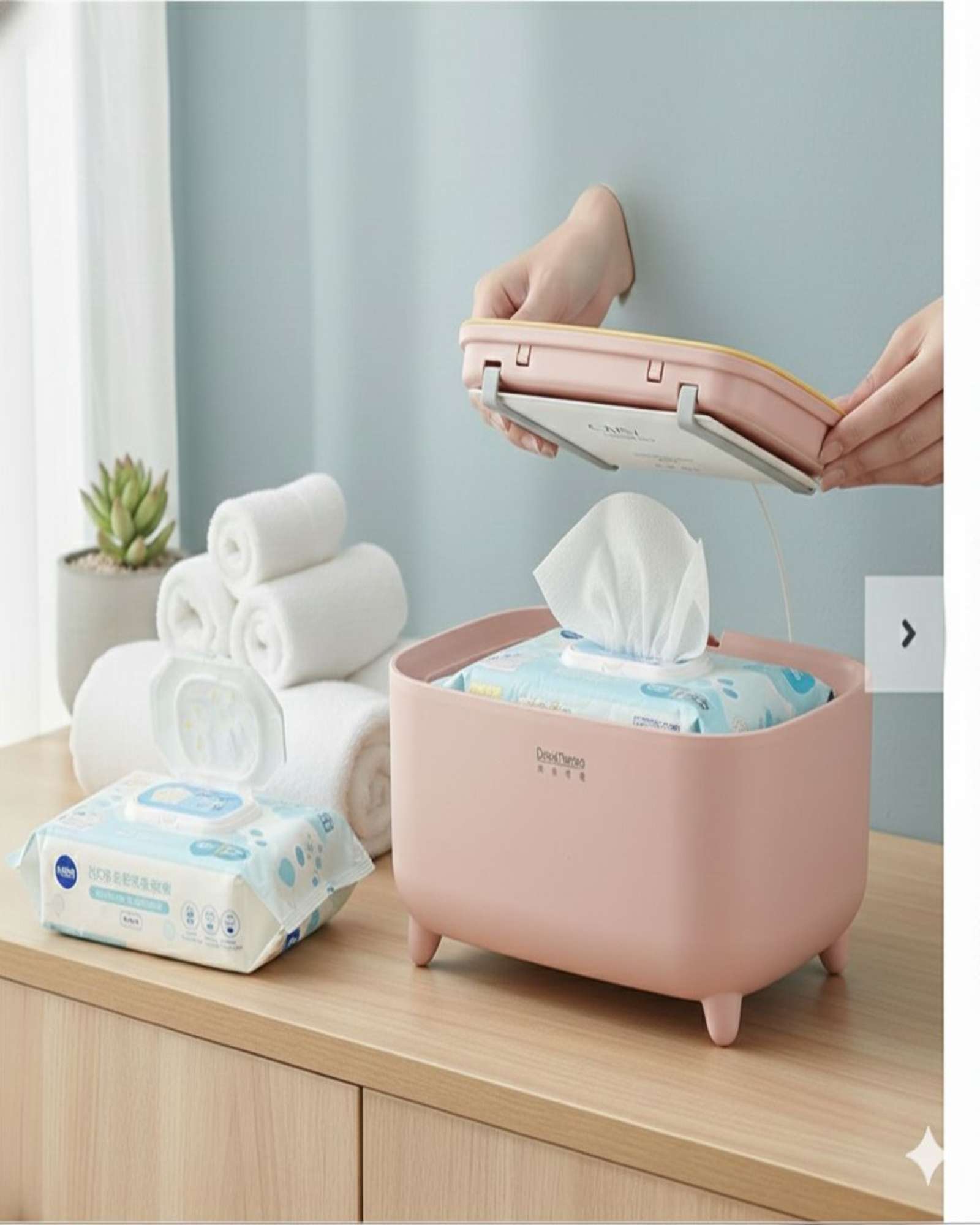 CALENTADOR DE TOALLITAS HUMEDAS PARA BEBE  CON USB - 5