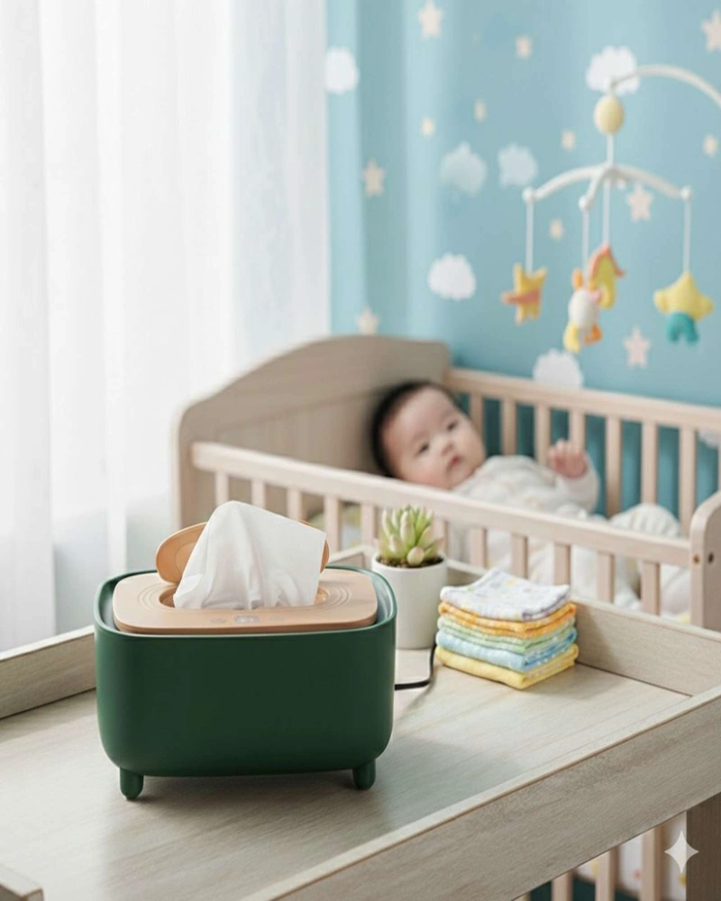 CALENTADOR DE TOALLITAS HUMEDAS PARA BEBE  CON USB - 4