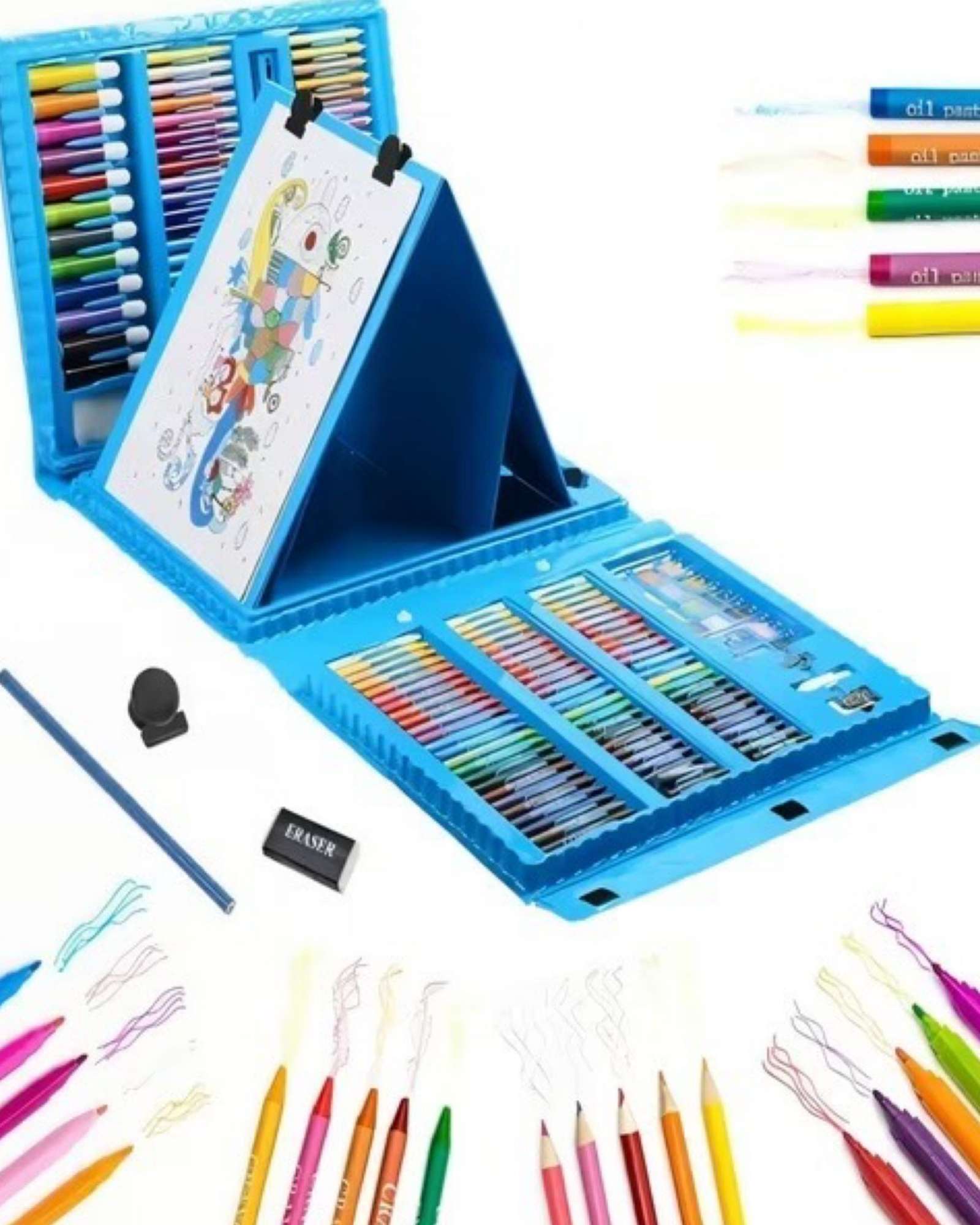 SET DE ARTE PEQUEÑOS MAESTROS 208 HERRAMIENTAS PARA CREAR SIN LIMITES - 1
