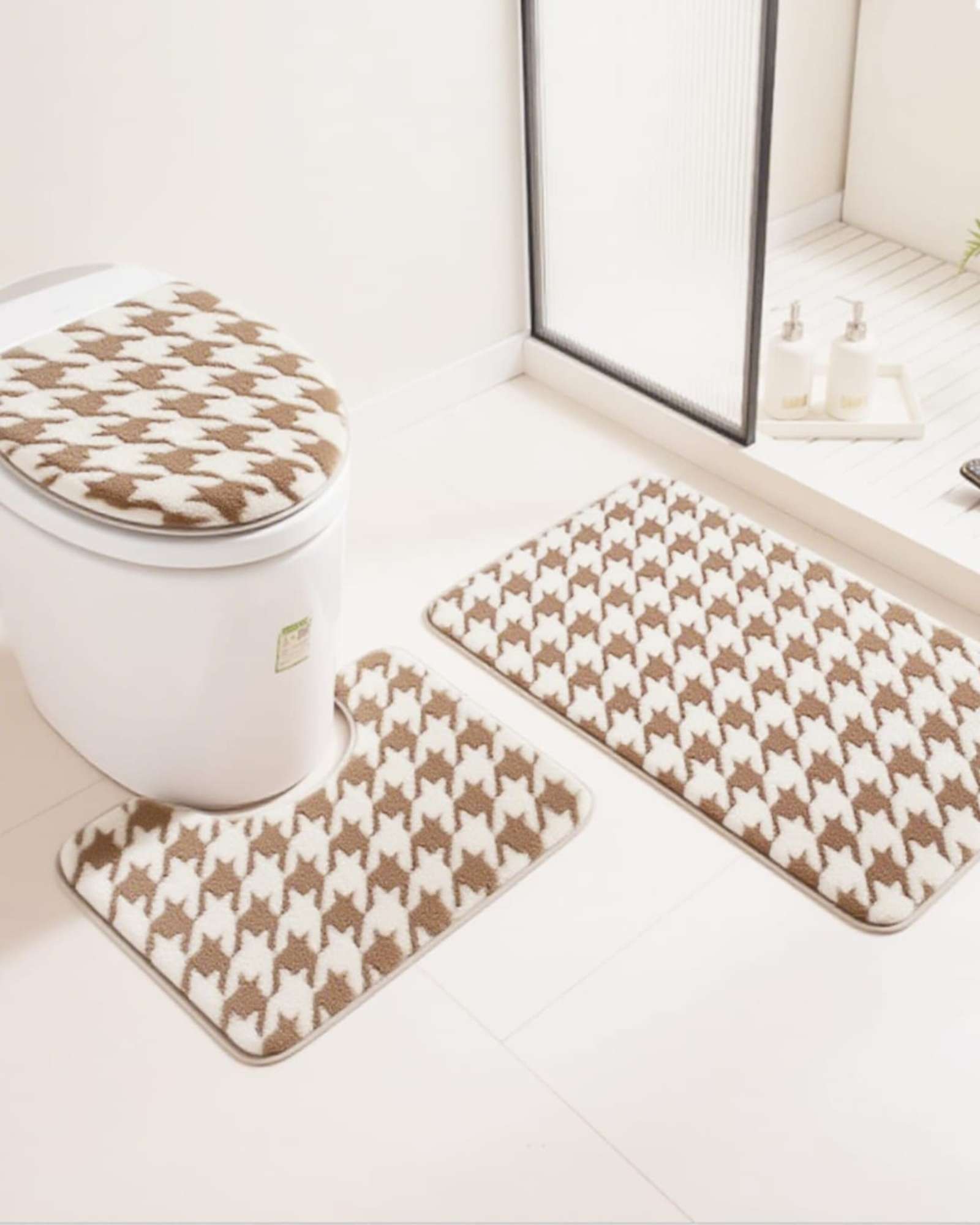 SET DE BAÑO 3 PIEZAS SUAVES Y ABSORBENTES - 1