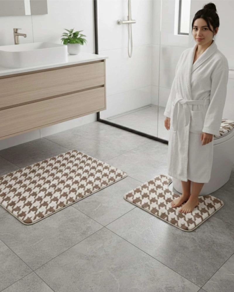 SET DE BAÑO 3 PIEZAS SUAVES Y ABSORBENTES - 5