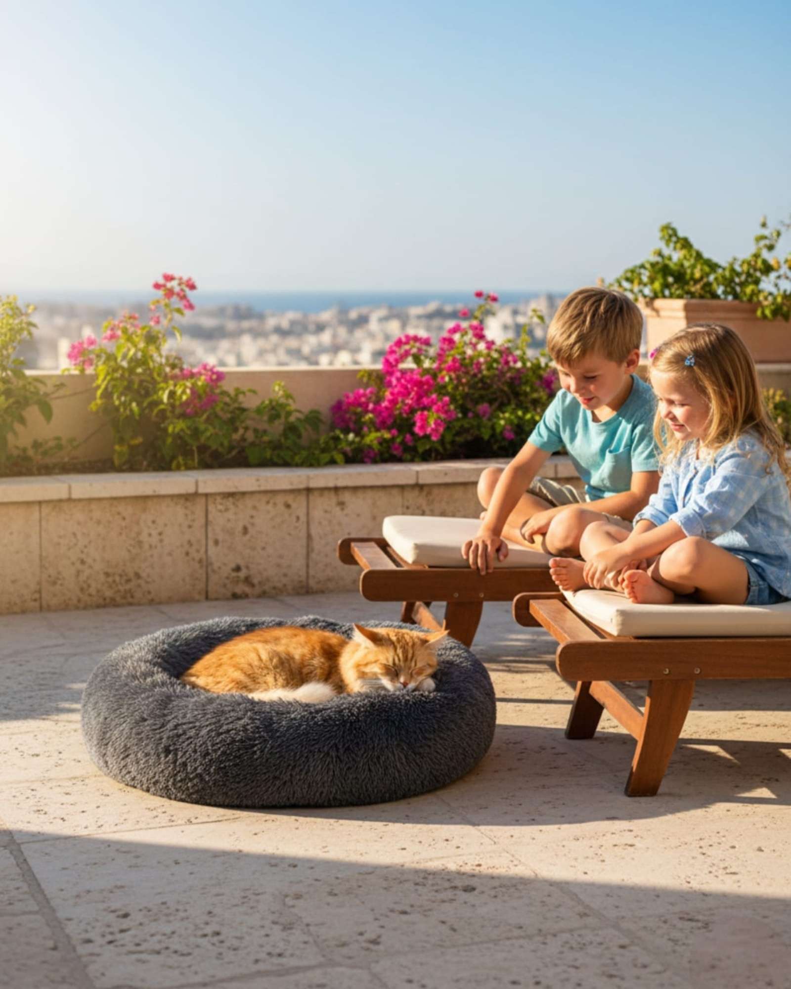 CAMA ACOLCHADA DE ALTA DENSIDAD PARA TUS MASCOTAS 70 CM - 4