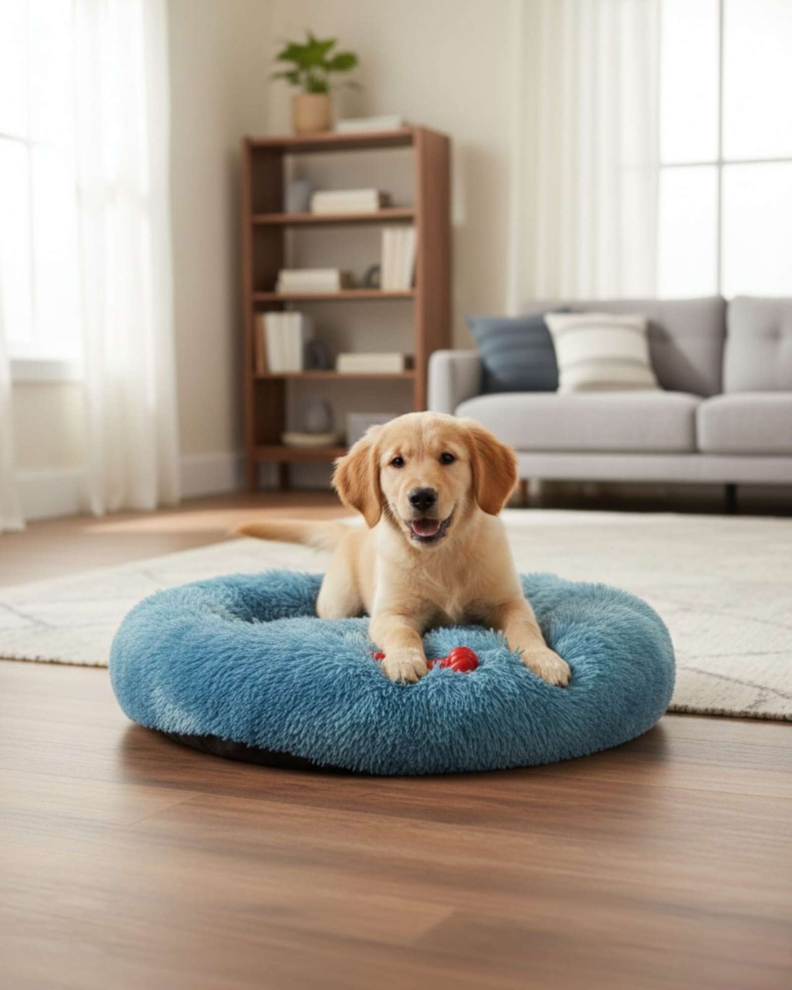 CAMA ACOLCHADA DE ALTA DENSIDAD PARA TUS MASCOTAS 100 CM - 2