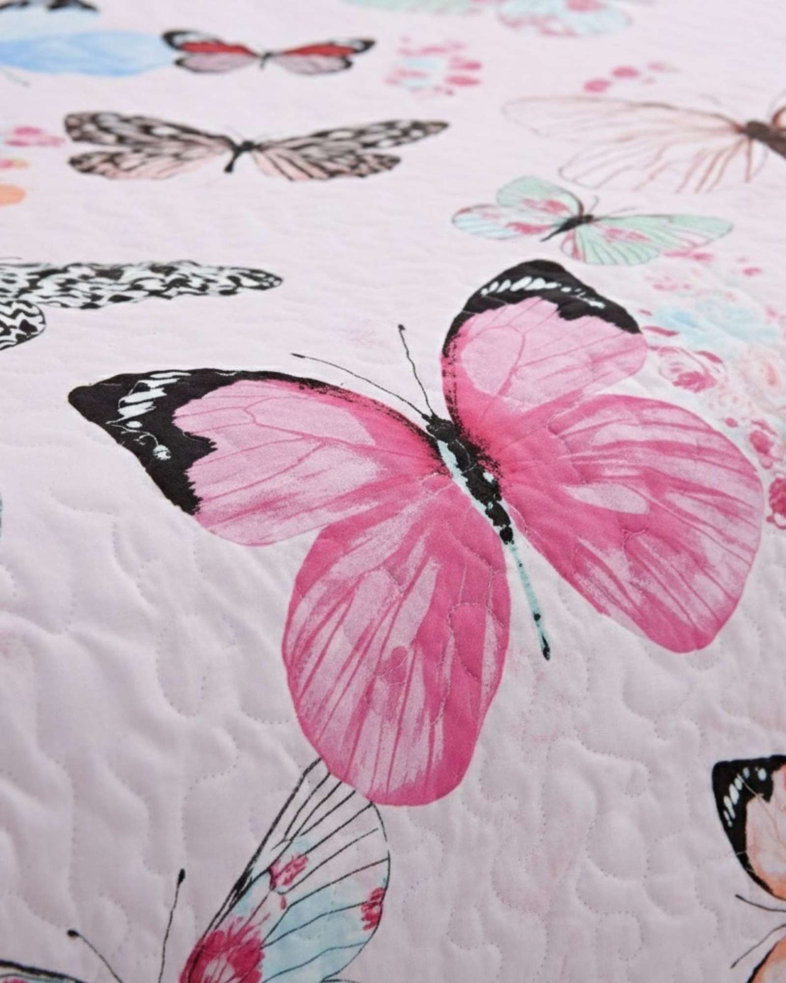 CUBRECAMA QUILT CON SHERPA 2 PLAZAS DISEÑO ELEGANTE 230X250CM - 6