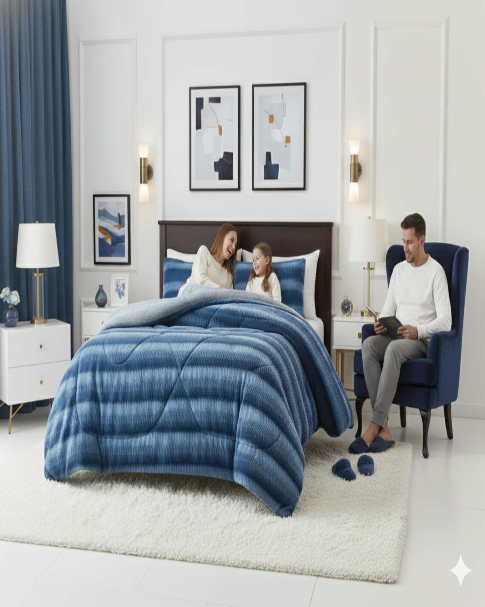 CUBRECAMA2 PLAZAS INVIERNO SOFT TOUCH PREMIUM CHIPORRO - 3