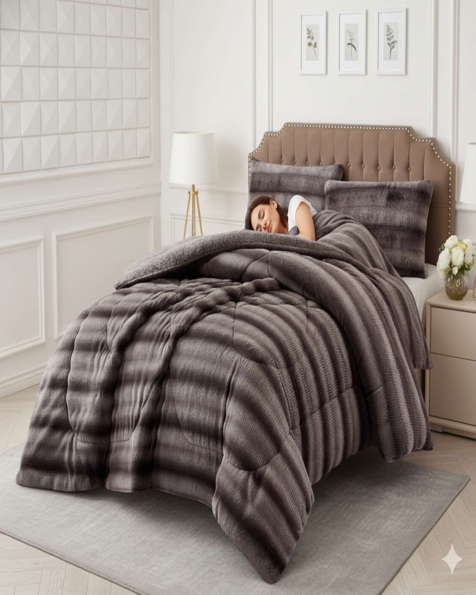 CUBRECAMA2 PLAZAS INVIERNO SOFT TOUCH PREMIUM CHIPORRO - 4