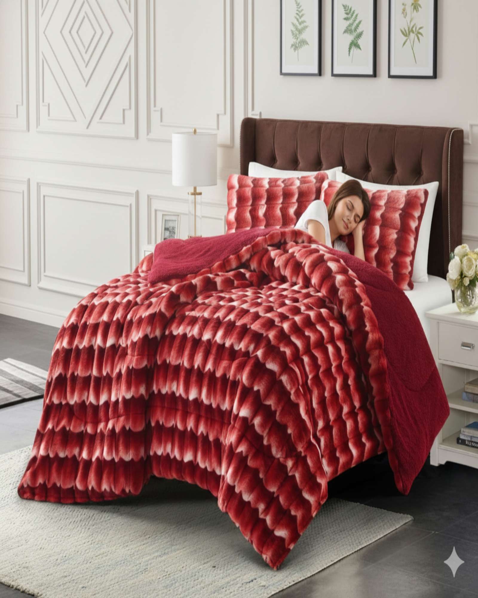 CUBRECAMA2 PLAZAS INVIERNO SOFT TOUCH PREMIUM CHIPORRO - 4