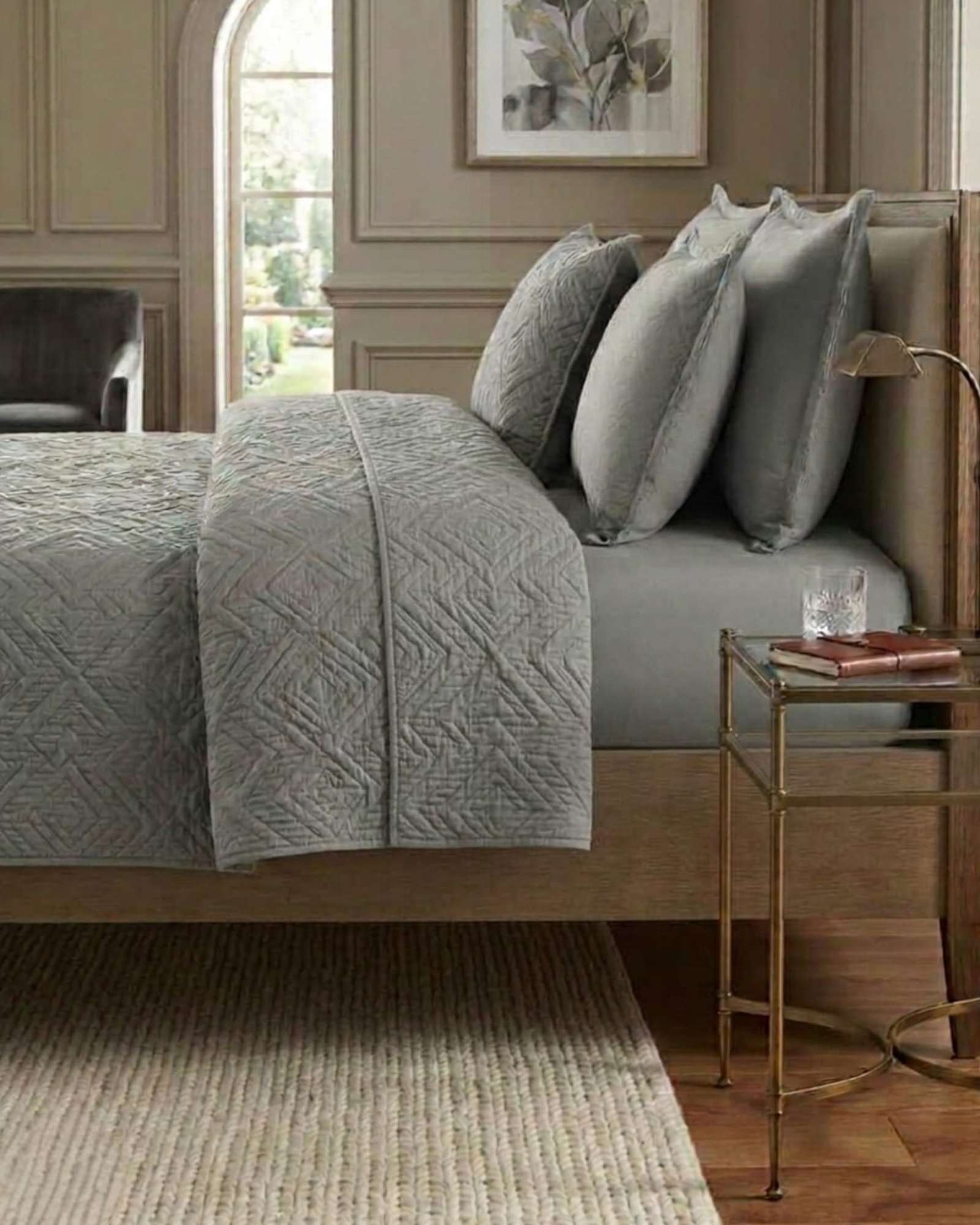 QUILT DE VERANO TRANSPIRABLE, LIGERO Y ELEGANTE KING - 4