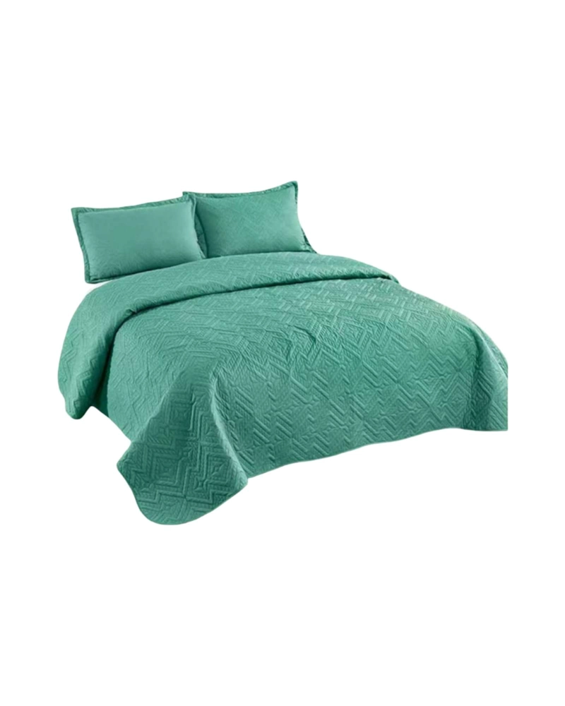 QUILT DE VERANO TRANSPIRABLE, LIGERO Y ELEGANTE KING - 3