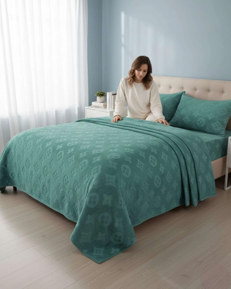 SABANAS POLAR PLUSH KING TERMICAS INVIERNO ULTRA SUAVE - 4