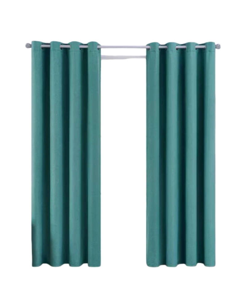 JUEGO DE CORTINAS BLACKOUT PREMIUM ENGOMADAS - 6