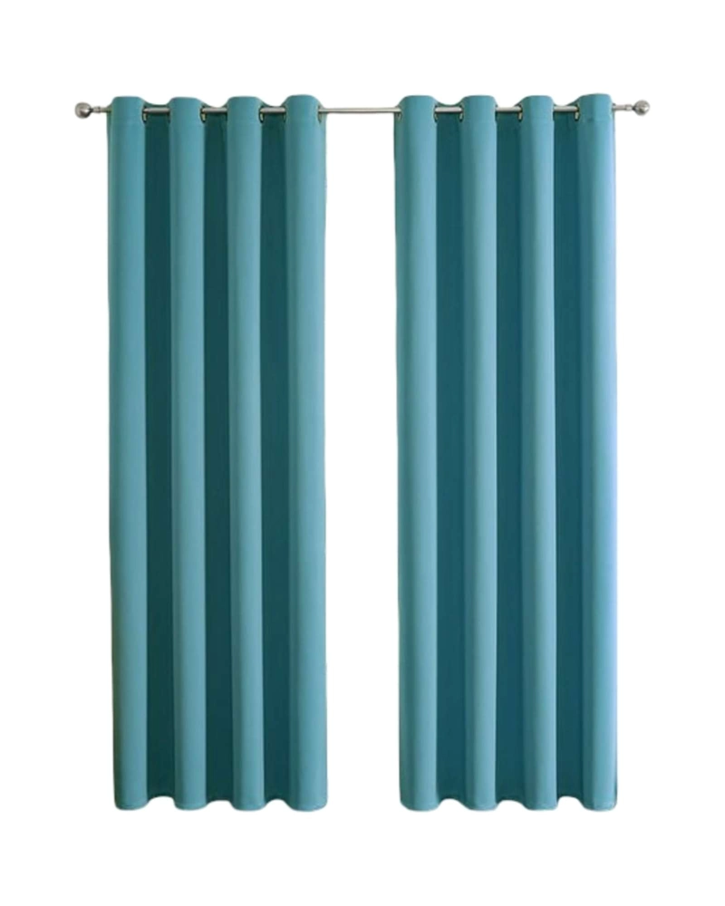 JUEGO DE CORTINAS BLACKOUT PREMIUM ENGOMADAS - 6