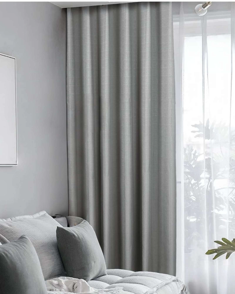JUEGO DE CORTINAS BLACKOUT PREMIUM ENGOMADAS - 4