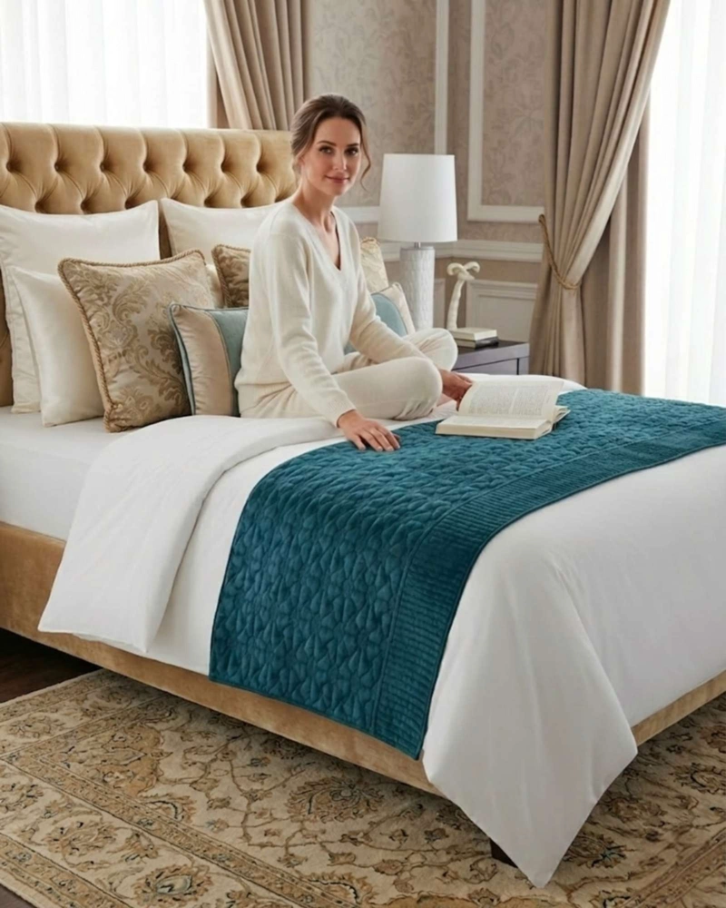 PIECERA DE CAMA PLUSH PREMIUM CONFORT TERMICO - 2