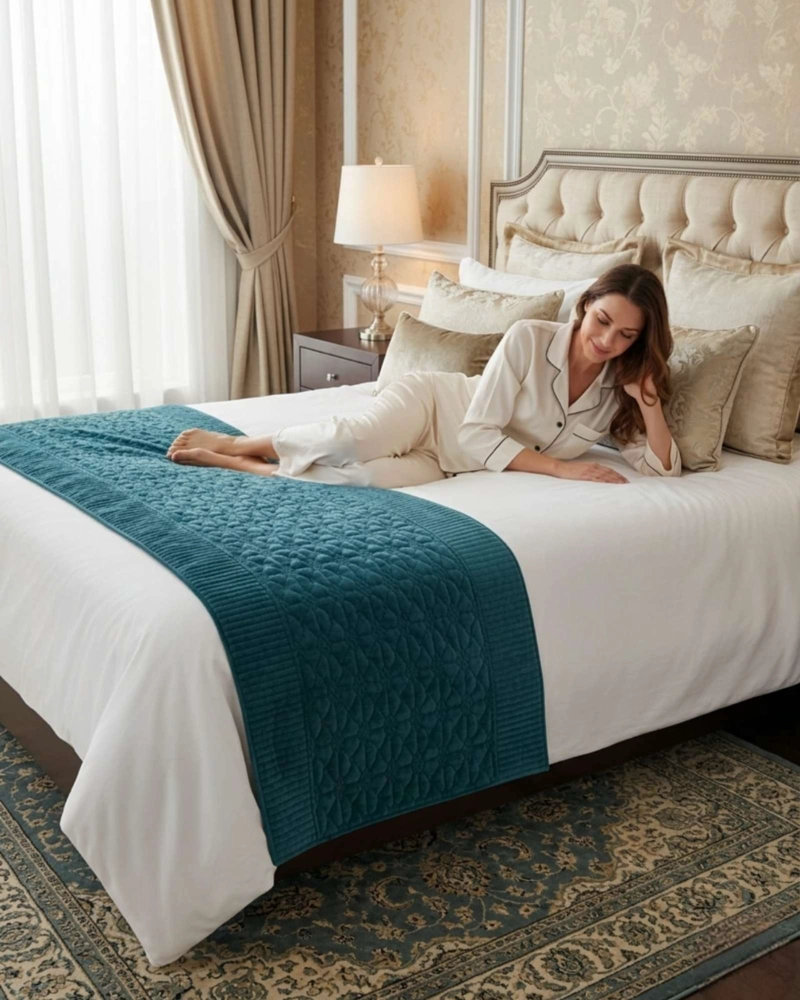 PIECERA DE CAMA PLUSH PREMIUM CONFORT TERMICO - 5
