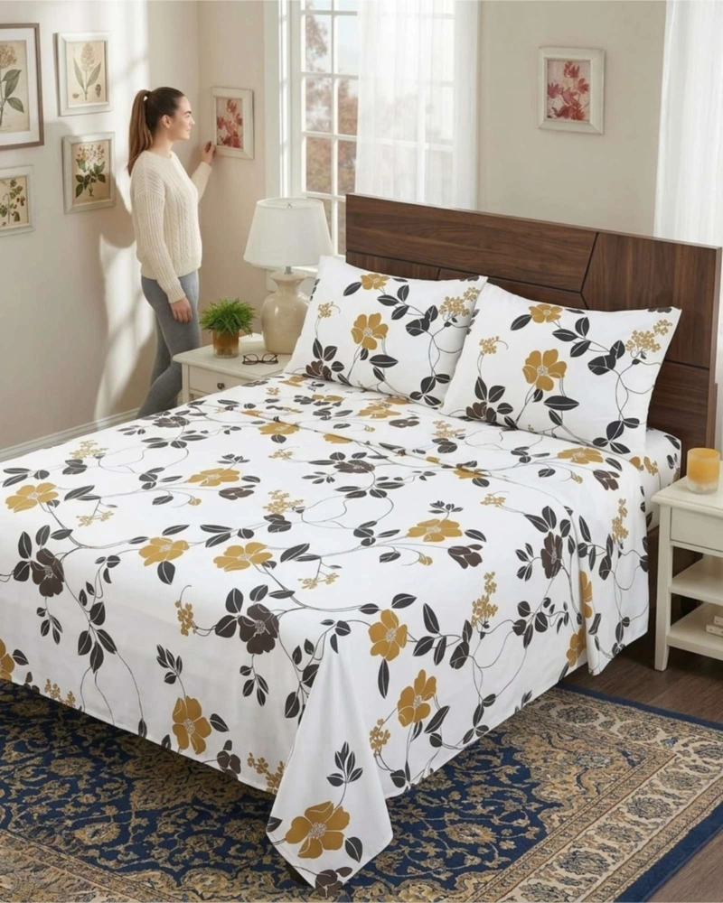 JUEGO DE SABANAS 1,5 PLAZAS RESISTENCIA Y ELEGANCIA PARA TU DESCANSO DIARIO - 2