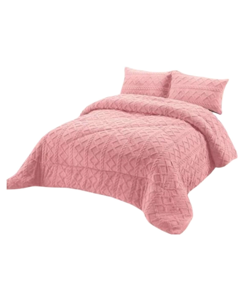PLUMON TE RMICO TRENZAS DE TERCIOPELO 1,5 PLAZAS - 3