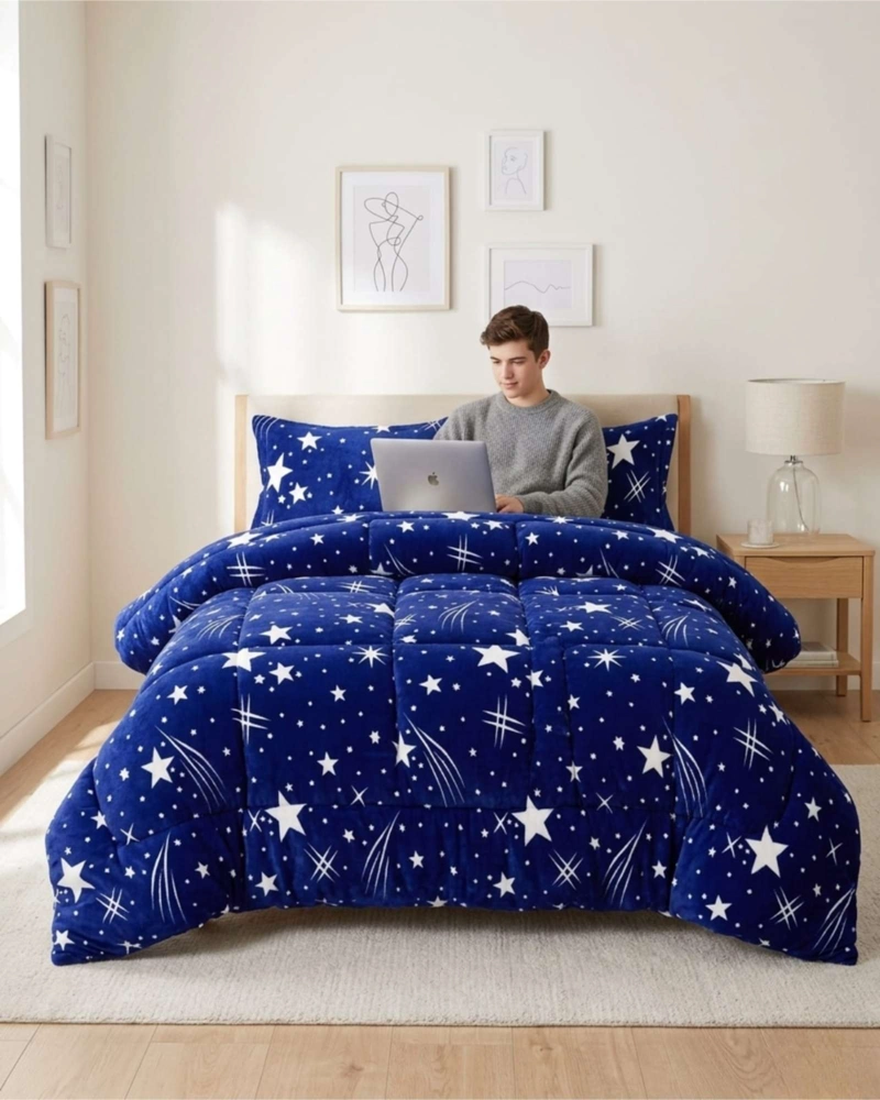 CUBRECAMA KING / SUPER KING PLUSH CON CHIPORRO TE RMICO - 2