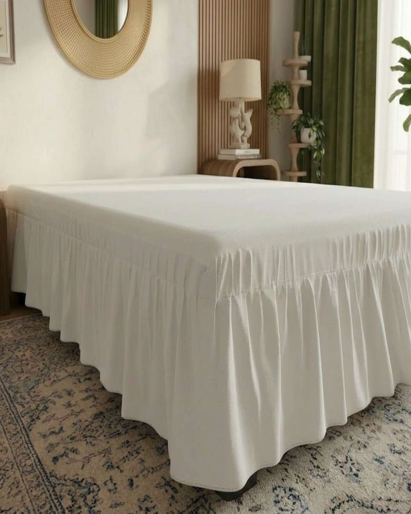FALDON DE CAMA ELASTICADO PREMIUM KING - 3
