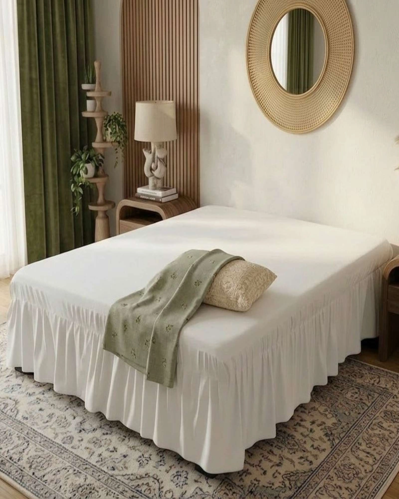 FALDON DE CAMA ELASTICADO PREMIUM KING - 4