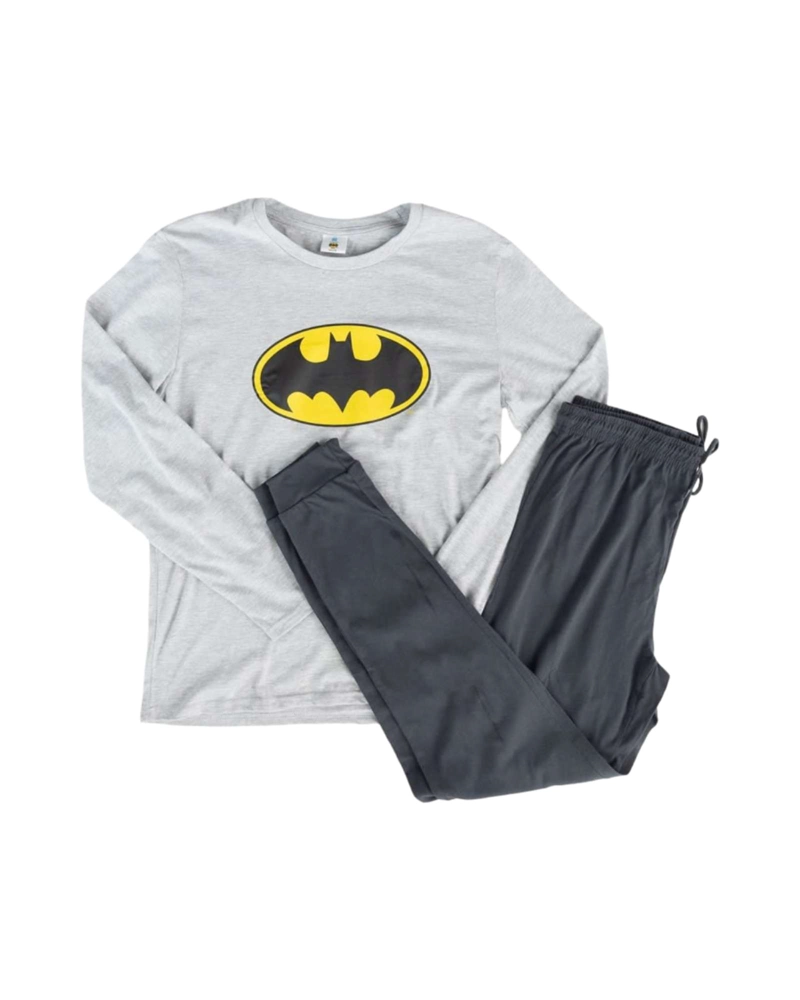 PIJAMA HOMBRE BATMAN MICROPOLAR TE RMICO INVIERNO TALLA M B4 - 6