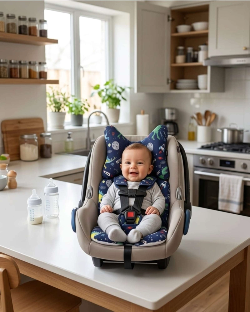 COJIN REDUCTOR PARA ASIENTOS DE LUJO PARA BEBE S - CONFORT Y SOPORTE TOTAL - 5