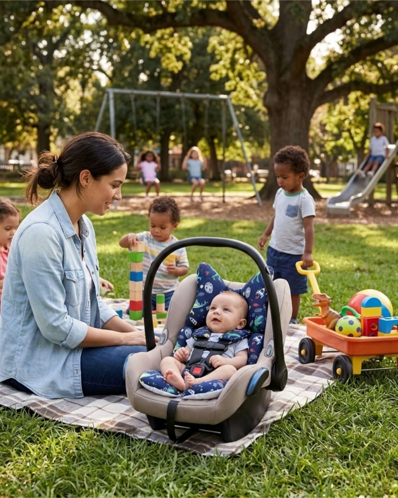 COJIN REDUCTOR PARA ASIENTOS DE LUJO PARA BEBE S - CONFORT Y SOPORTE TOTAL - 6