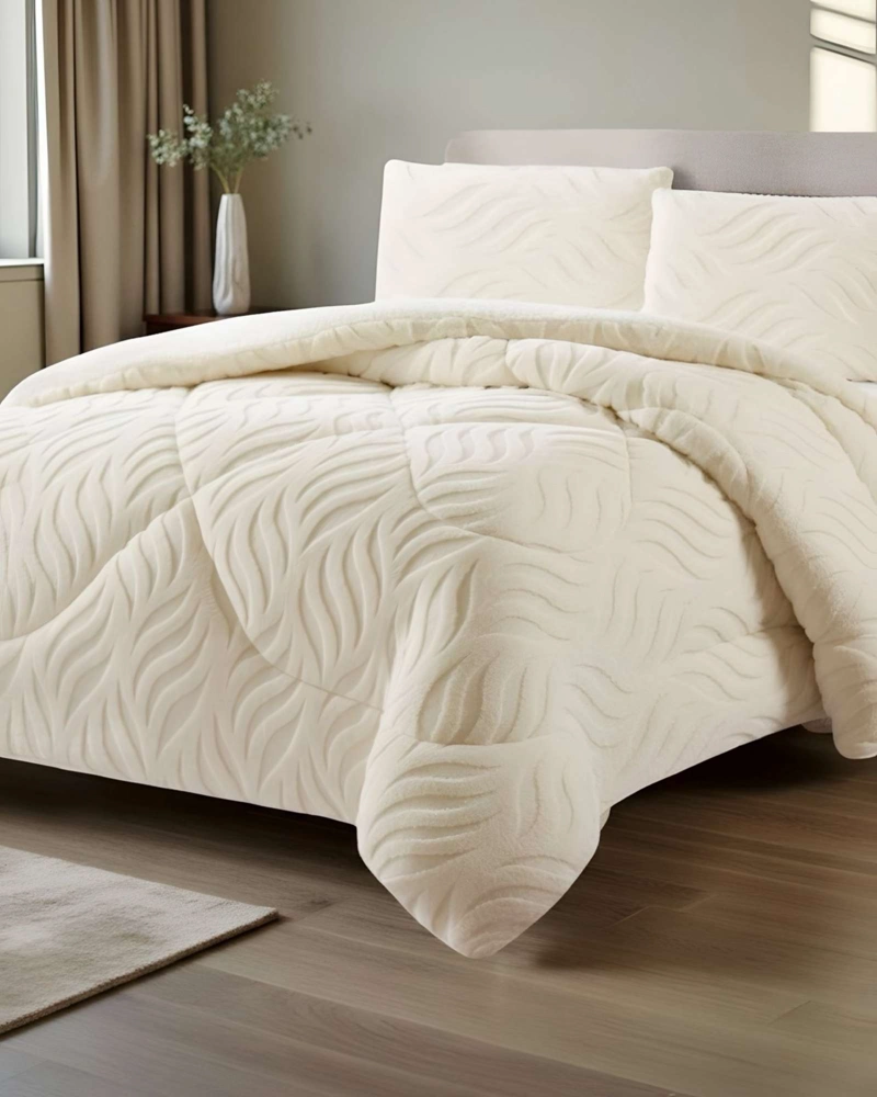 CUBRECAMA CHIPORRO DISEÑO RELIEVE ONDAS KING - 5