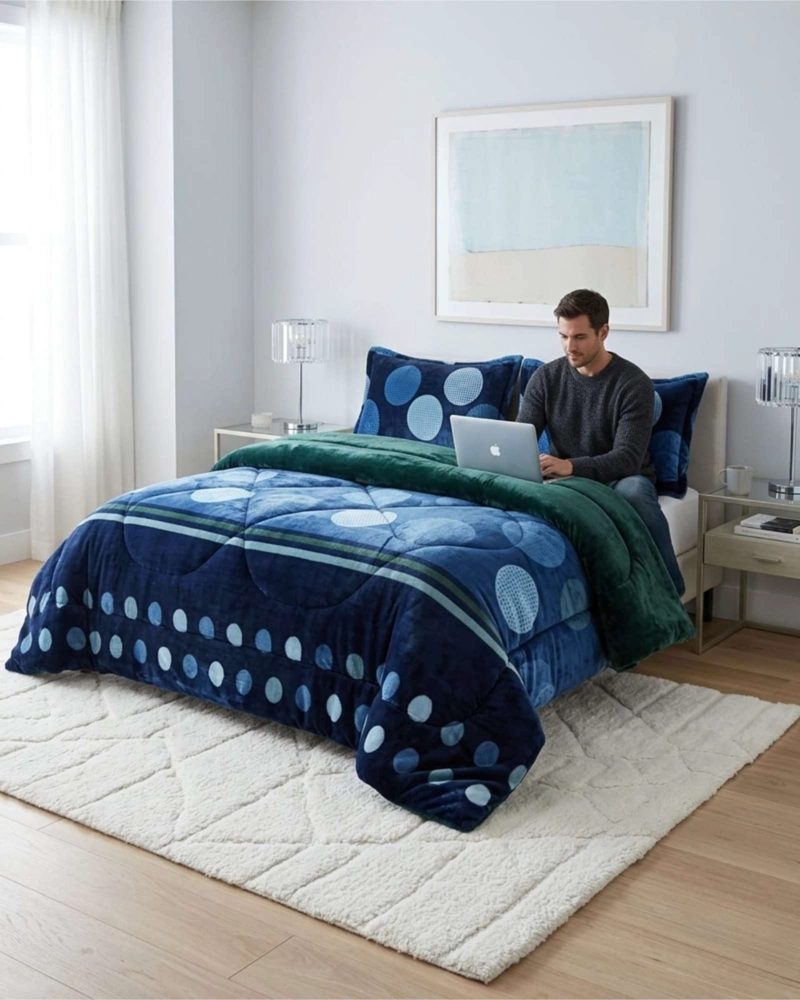 CUBRECAMAS PLUSH CON CHIPORRO PREMIUM 2 PLAZAS - 2