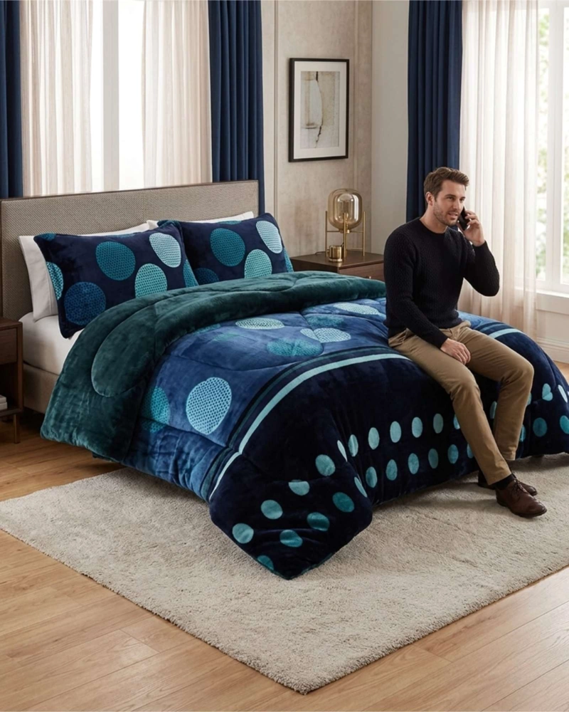 CUBRECAMAS PLUSH CON CHIPORRO PREMIUM 2 PLAZAS - 4
