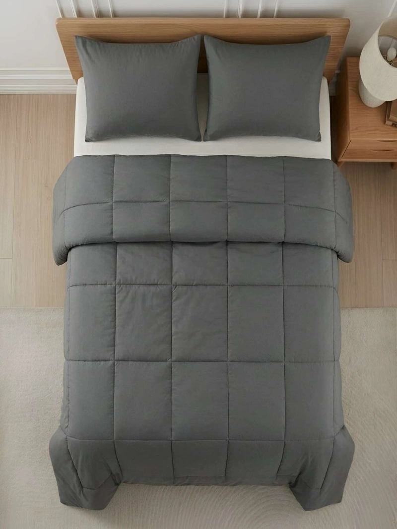 CUBRECAMA QUILT KING DELGADO RESISTENTE A ARRUGAS - 4