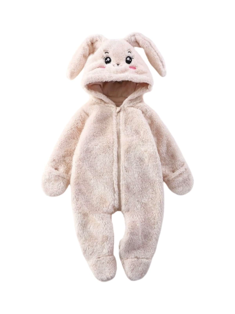 PIJAMA ENTERIZO TE RMICO PARA BEBE  - PELUCHE SUAVE 3 A 6 MESES. - 3