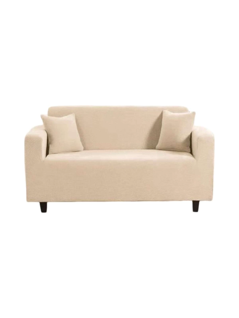 FUNDA DE SOFA ELASTICA CUADRILLE : RENUEVA TU LIVING EN MINUTOS (2 CUERPOS) - 3