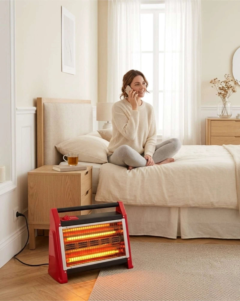 ESTUFA CALEFACTOR DE CUARZO KENDAL KC-160AS 1600W - 1