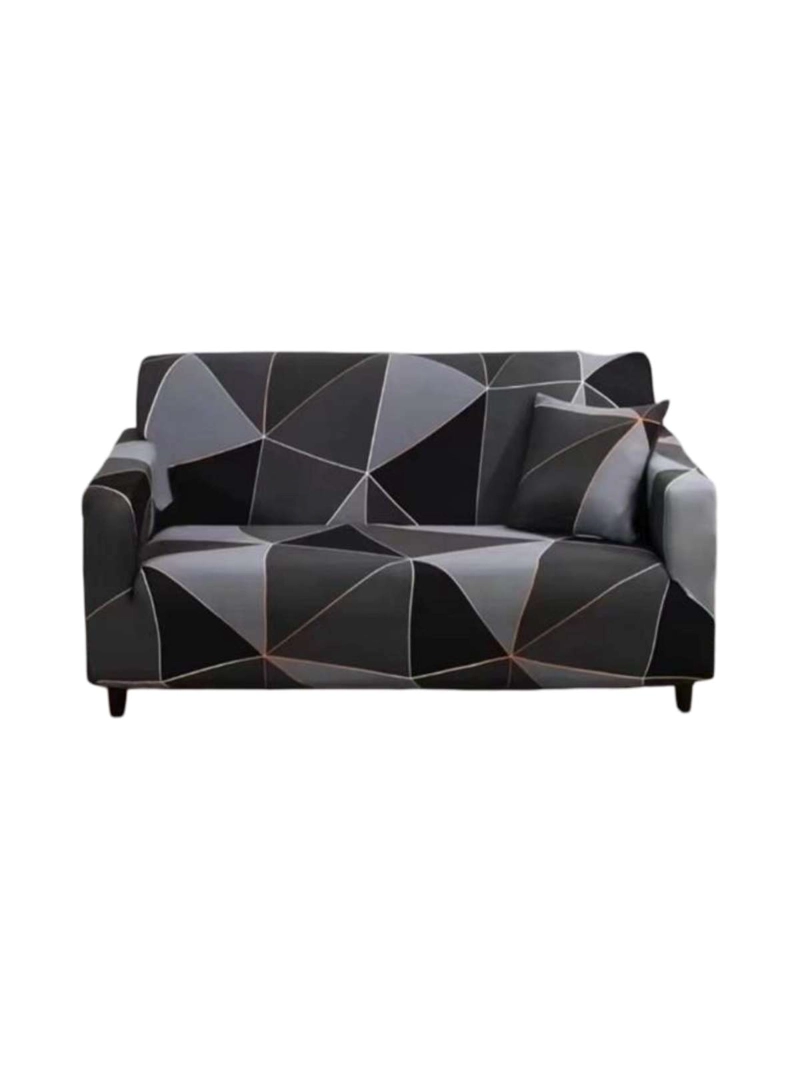 FUNDA DE SOFA ELASTICADA EFECTO TAPIZADO 360° - 4 CUERPOS - 3