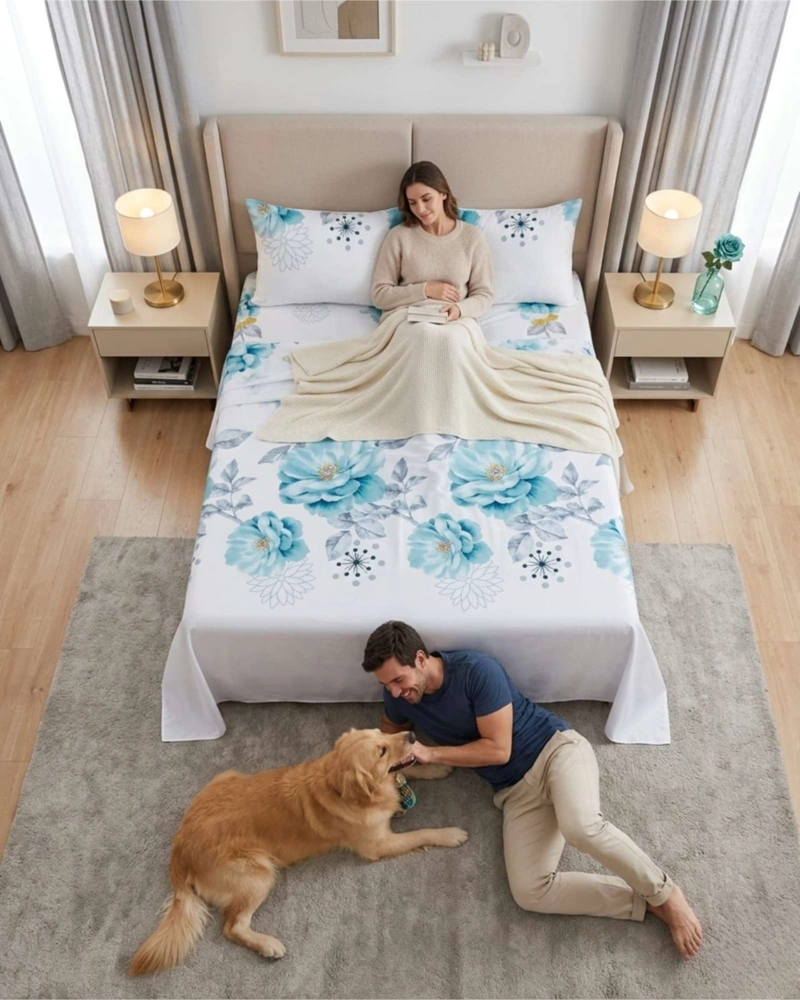 JUEGO DE SABANAS SUPER KING PREMIUM SOFT - 7