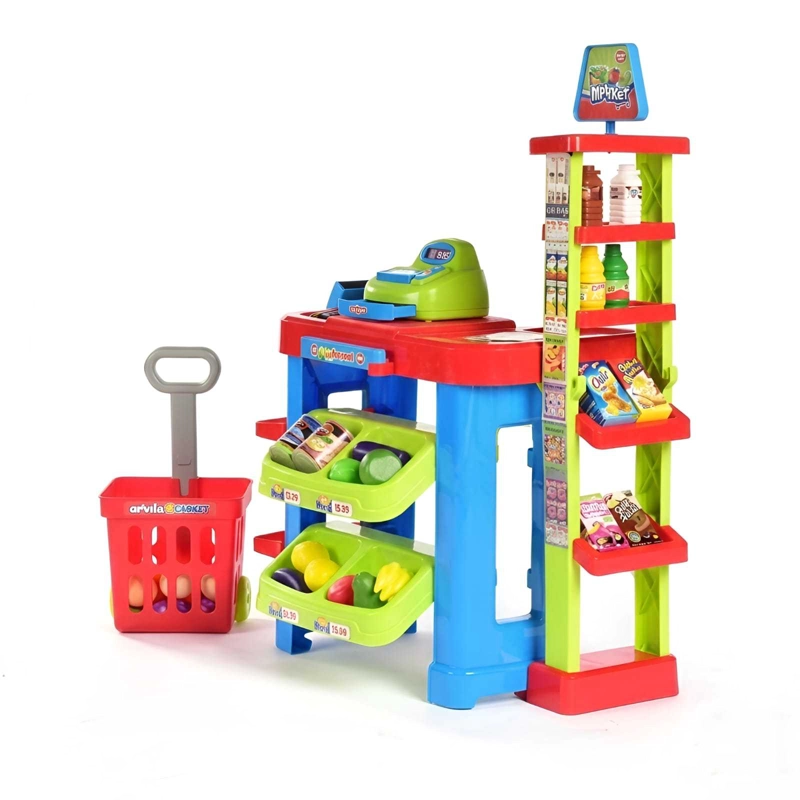 SET DE JUGUETE SUPERMERCADO INFANTIL CON CARRITO Y ACCESORIOS 02 - 6