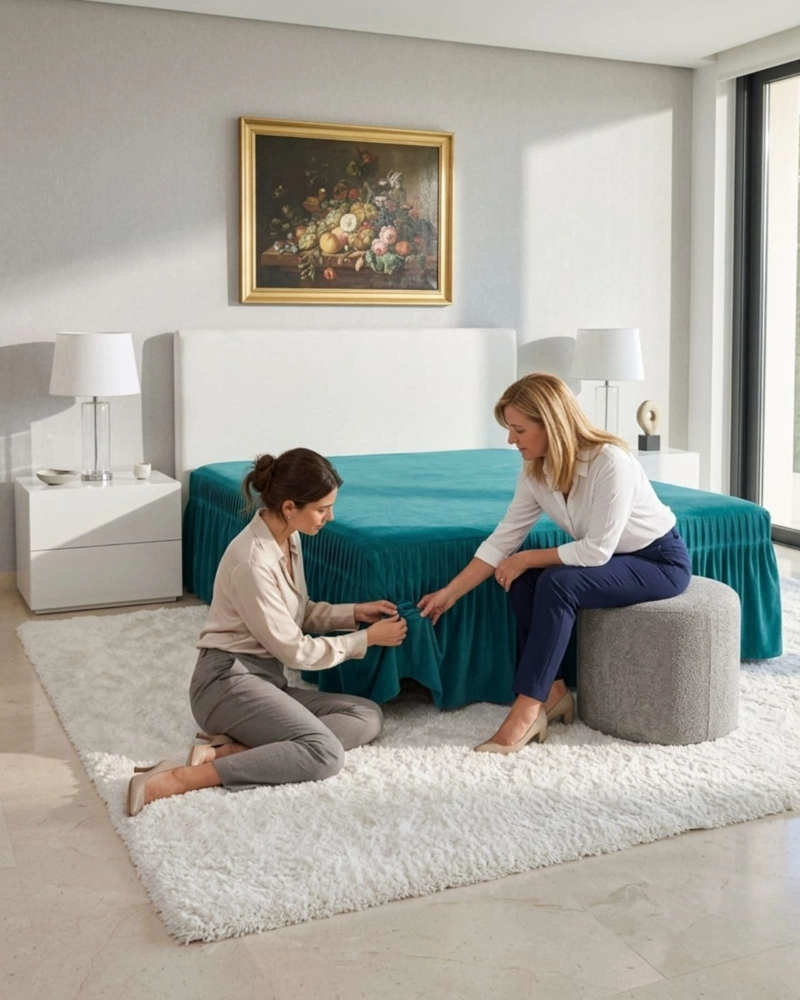 FALDON PARA CAMA DE 2 PLAZAS AJUSTABLE PREMIUM - 3