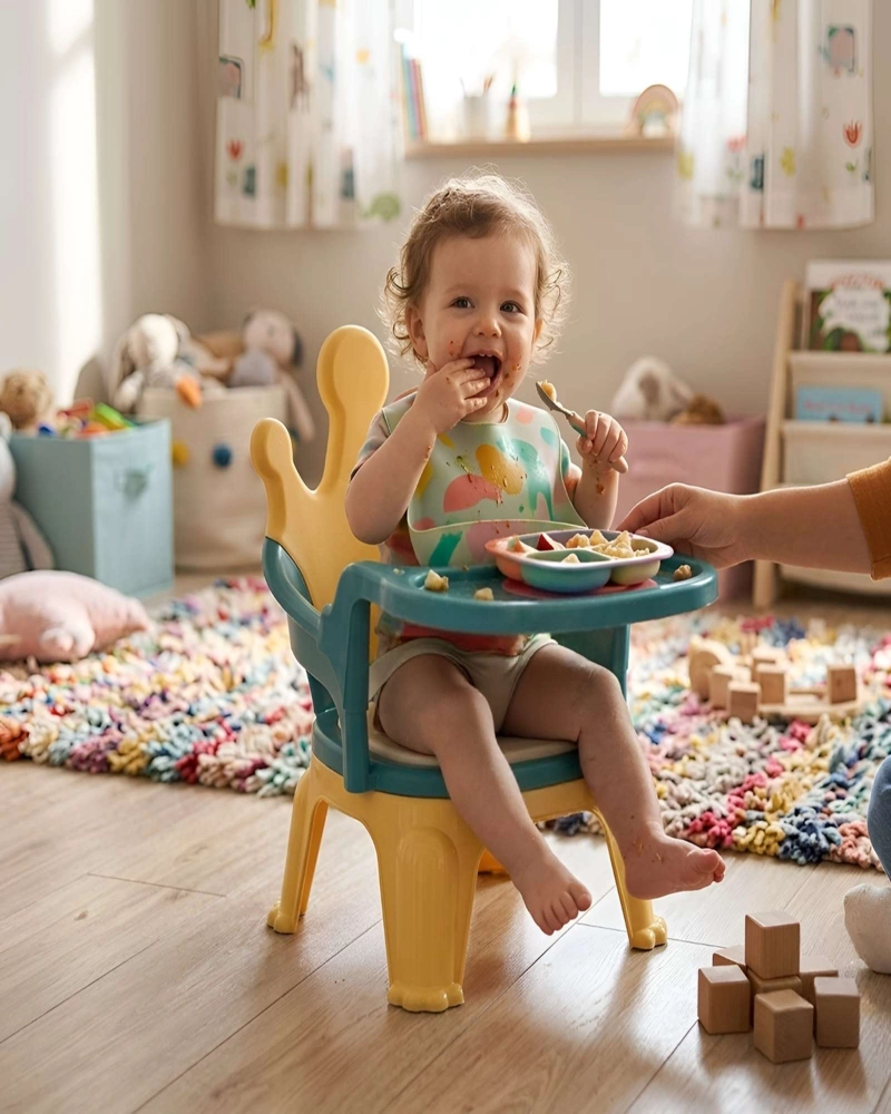 SILLA DE ALIMENTACION Y ACTIVIDADES INFANTIL ROYAL CROWN - 4