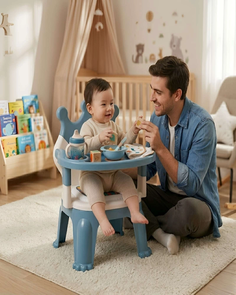 SILLA DE ALIMENTACION Y ACTIVIDADES INFANTIL ROYAL CROWN - 1