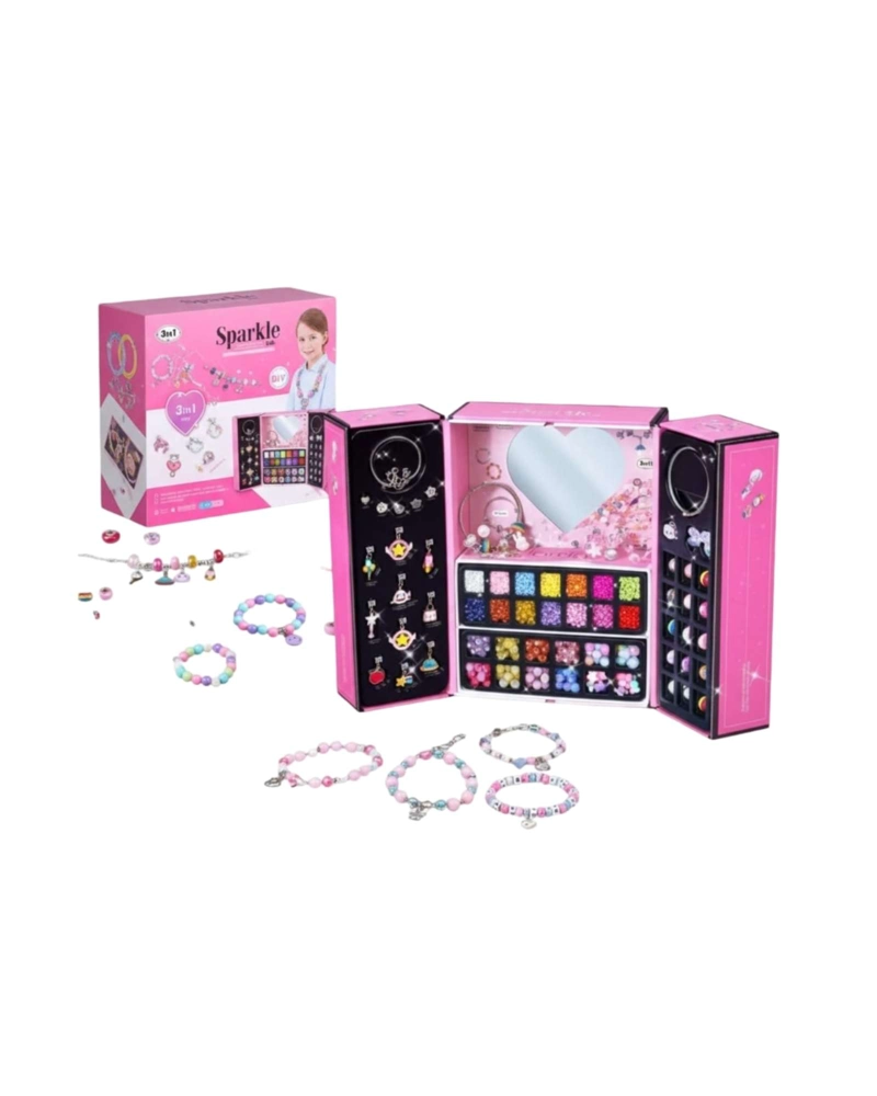 SET DE JOYERIA 3 EN 1 CONJUNTO ACCESORIOS DISEÑO ELEGANTE - 7