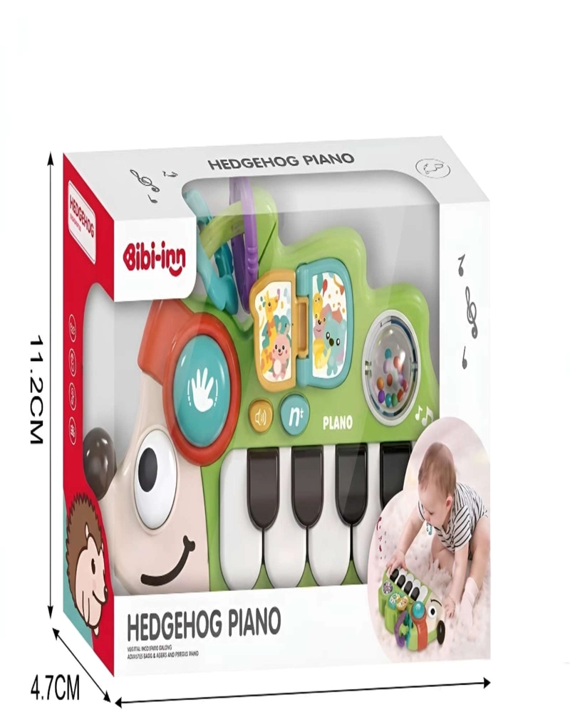 PIANO MUSICAL ERIZO CENTRO DE ESTIMULACION TEMPRANA BEBE - 6