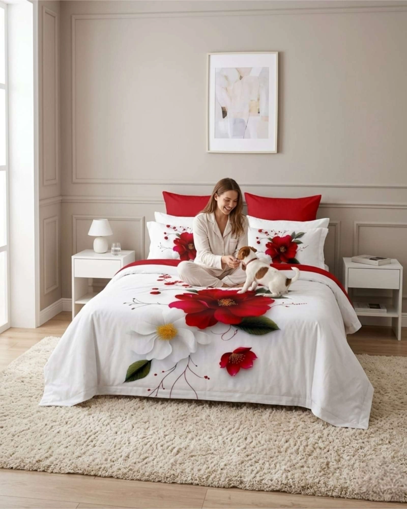 QUILT CUBRECAMAS LIGERO VERANO EFECTO 5D CON FUNDAS 2 PLAZAS - 3