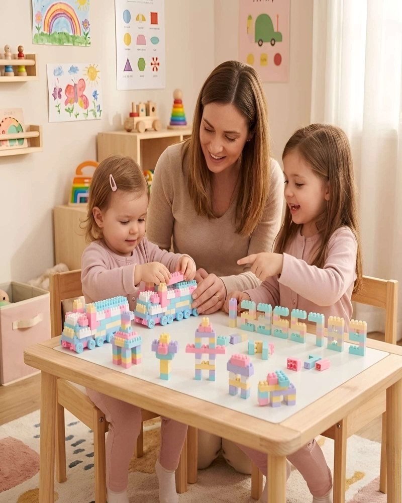 SET DE BLOQUES DE CONSTRUCCION INFANTIL 320 PIEZAS - 5